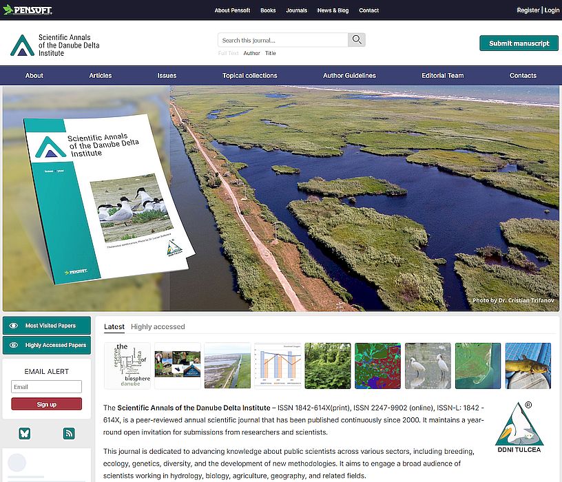 New Scientific Annals website